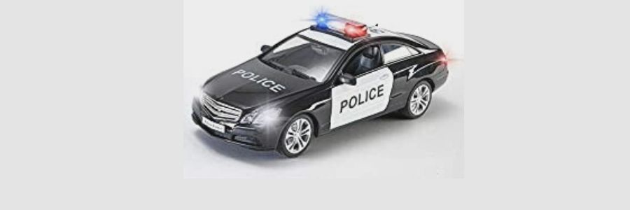 Toy Police Cars with Lights and Sirens